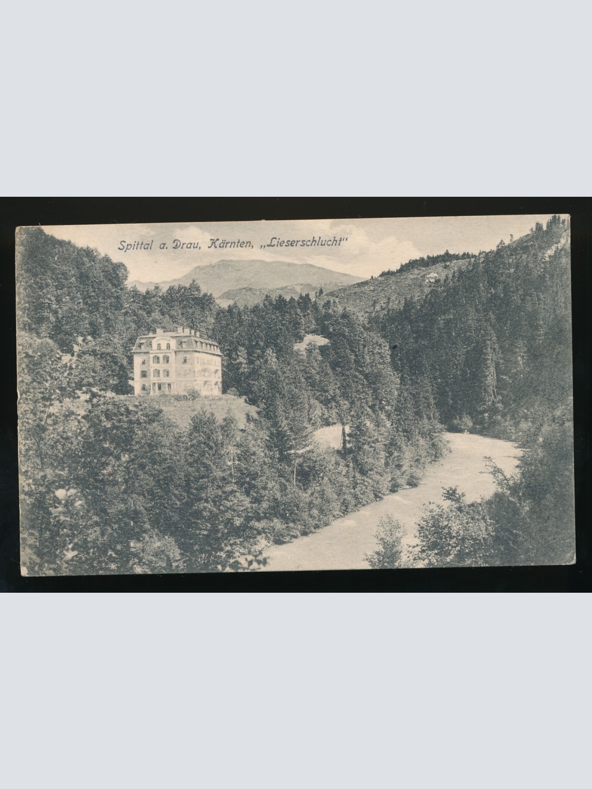 AK aus Spittal an der Drau Lieserschlucht Kärnten (159)