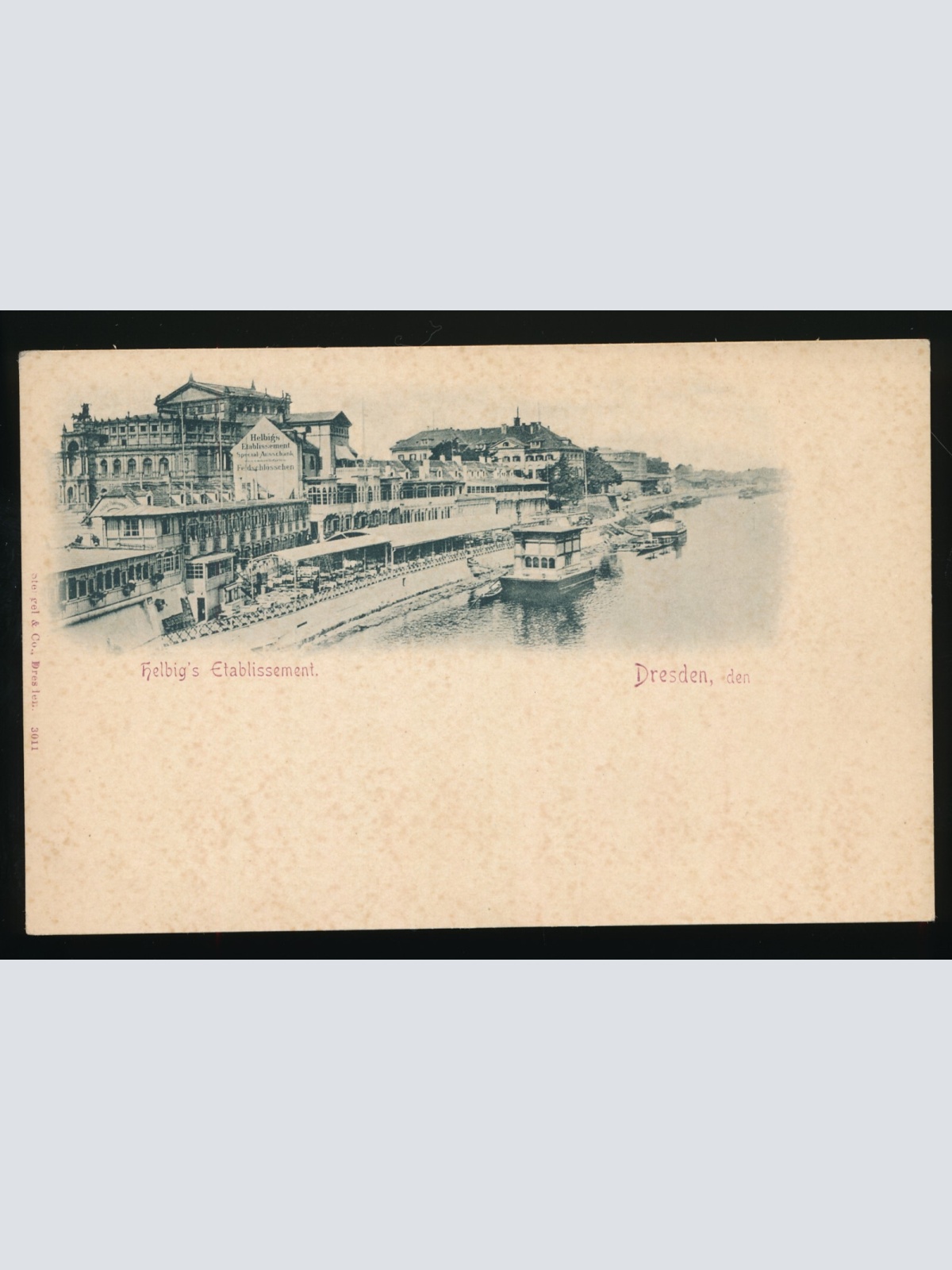 AK aus Dresden helbigs Etablissement Sachsen (15)