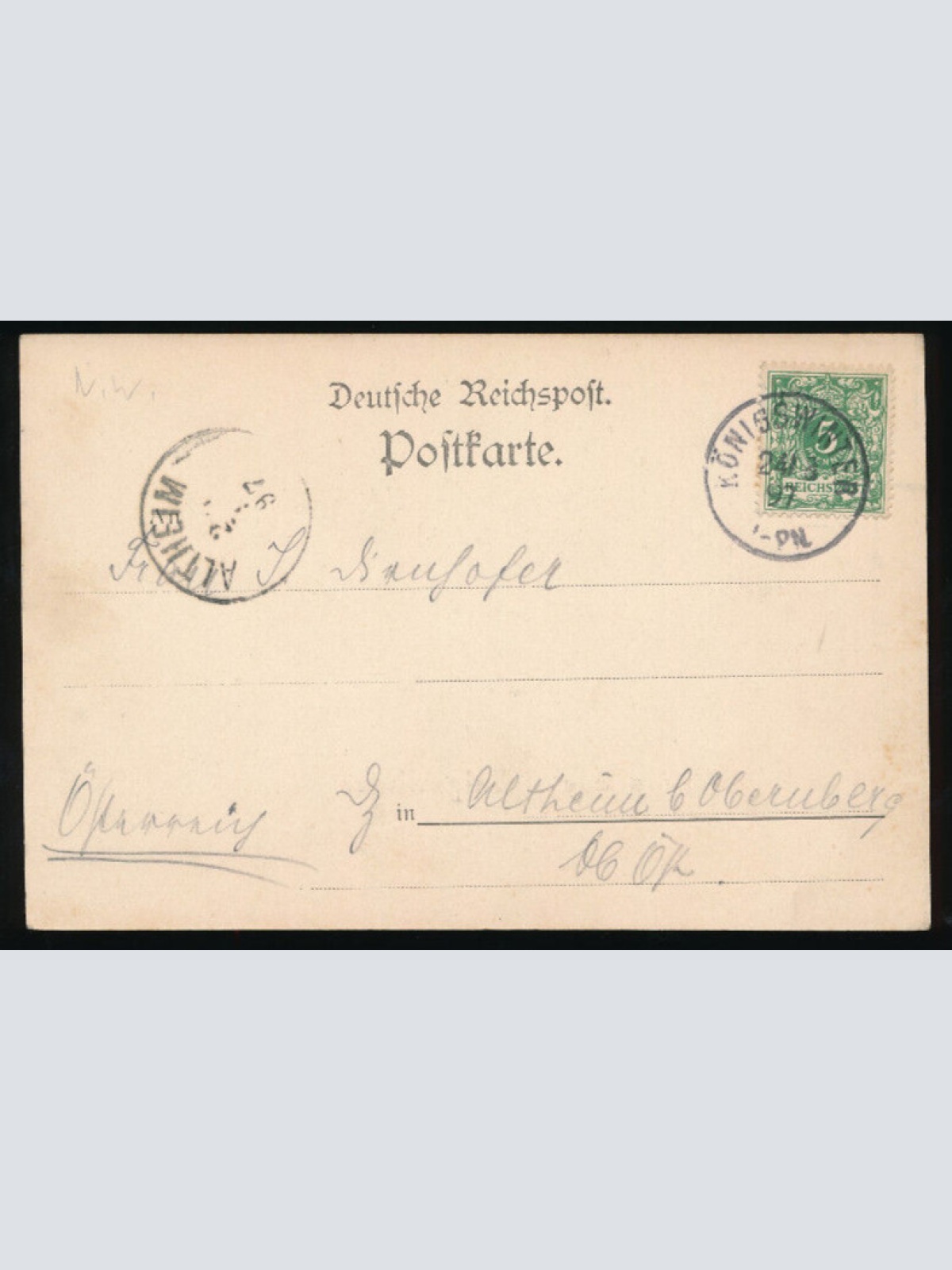 AK gruss aus gruss aus Königswinter Nordrhein-Westfahlen (10)