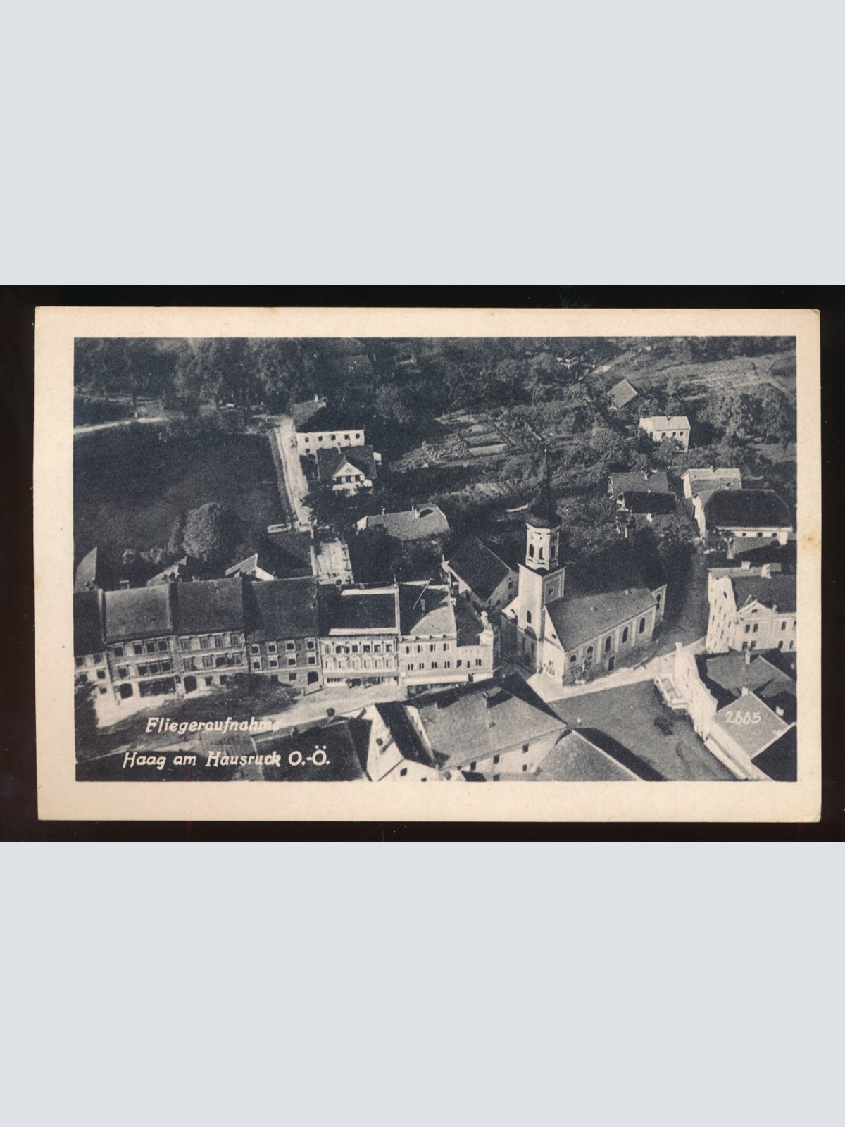 AK aus Haag am Hausruck Fliegeraufnahme Oberösterreich (412)