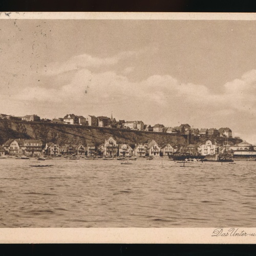 AK aus Helgoland das unter und oberland Schleswig-Holstein (261)