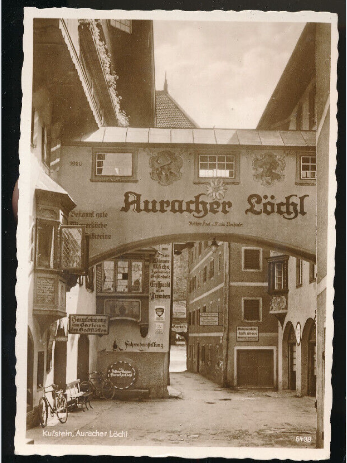 AK aus Kufstein Auracher Löchl Tirol (957)