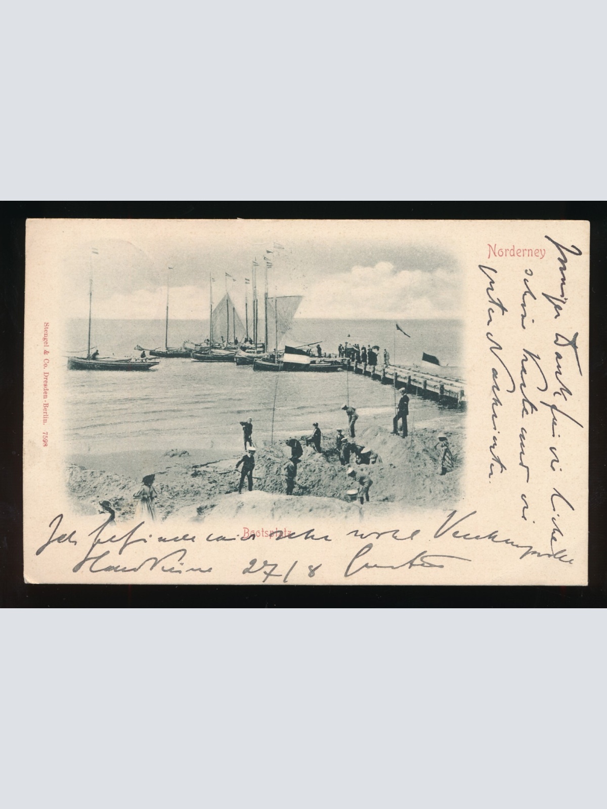 AK aus Norderney Niedersachsen Bootsplatz (250)