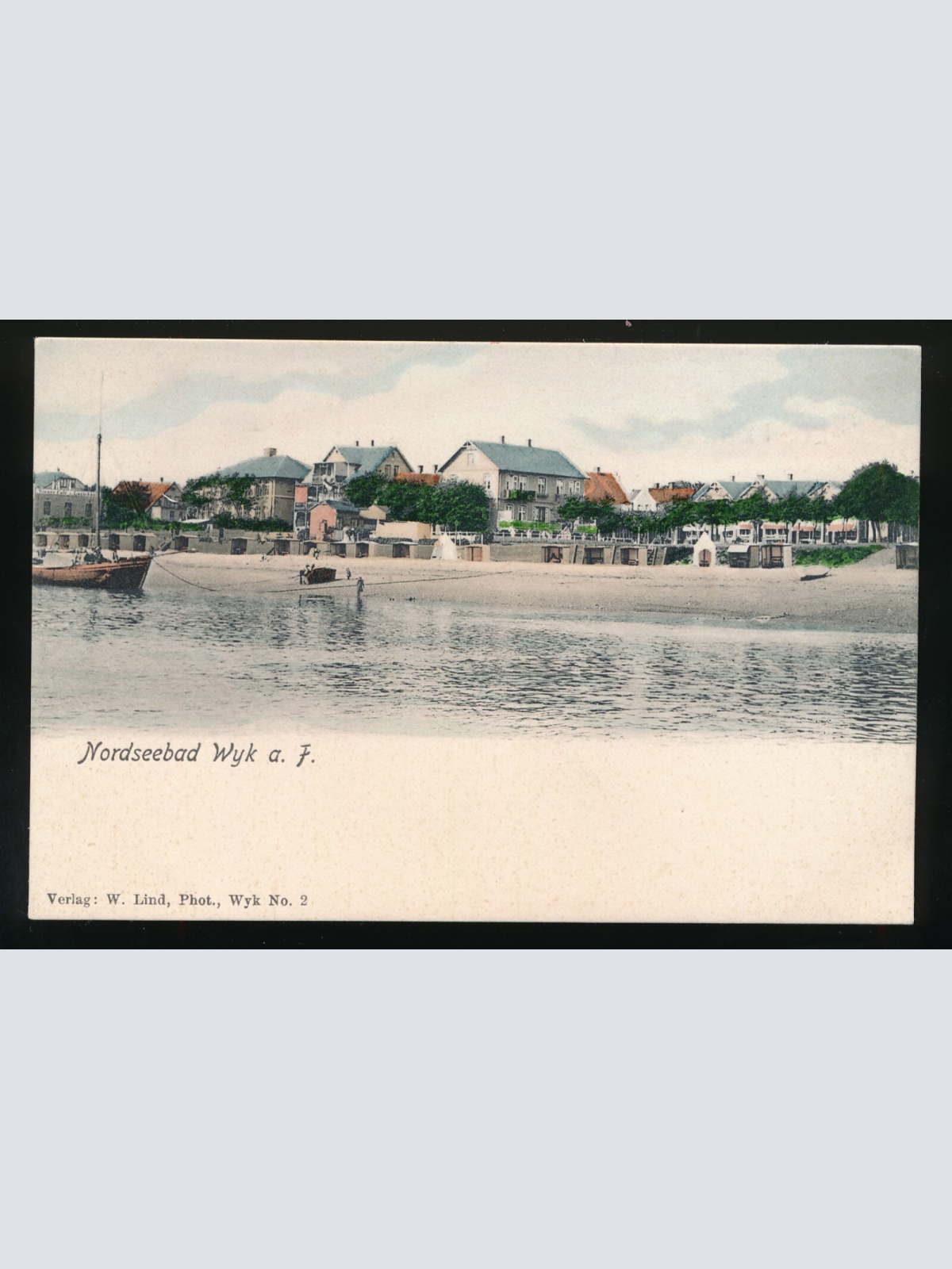 AK aus Wyk am Föhr Nordseebad Schleswig-Holstein Deutschland (252)