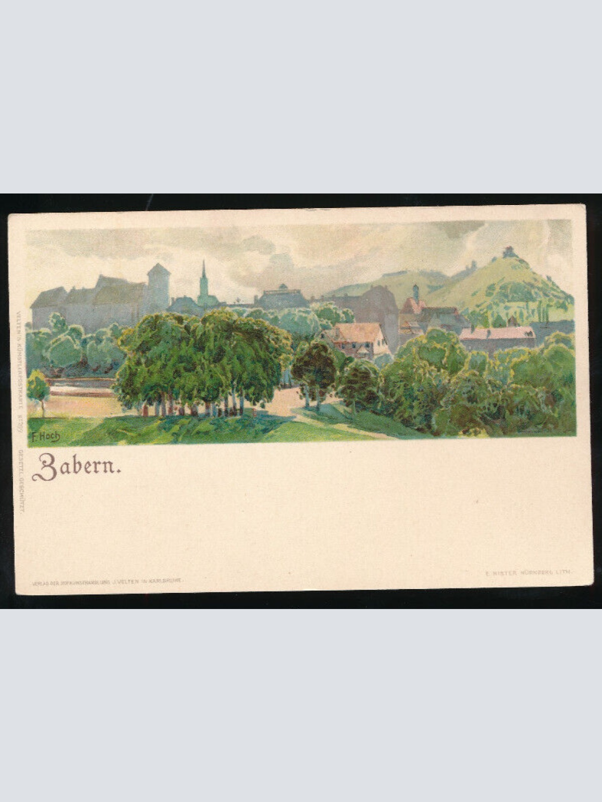 AK aus Saverne - Zabern Frankreich (1003)