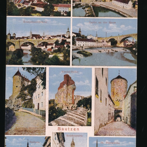 AK aus Bautzen Sachsen Mehrbildkarte Deutschland   (478)