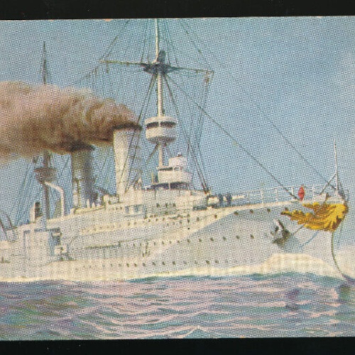 AK vom S.M. Panzerkreuzer Prinz Heinrich 22. März 1900 (896)