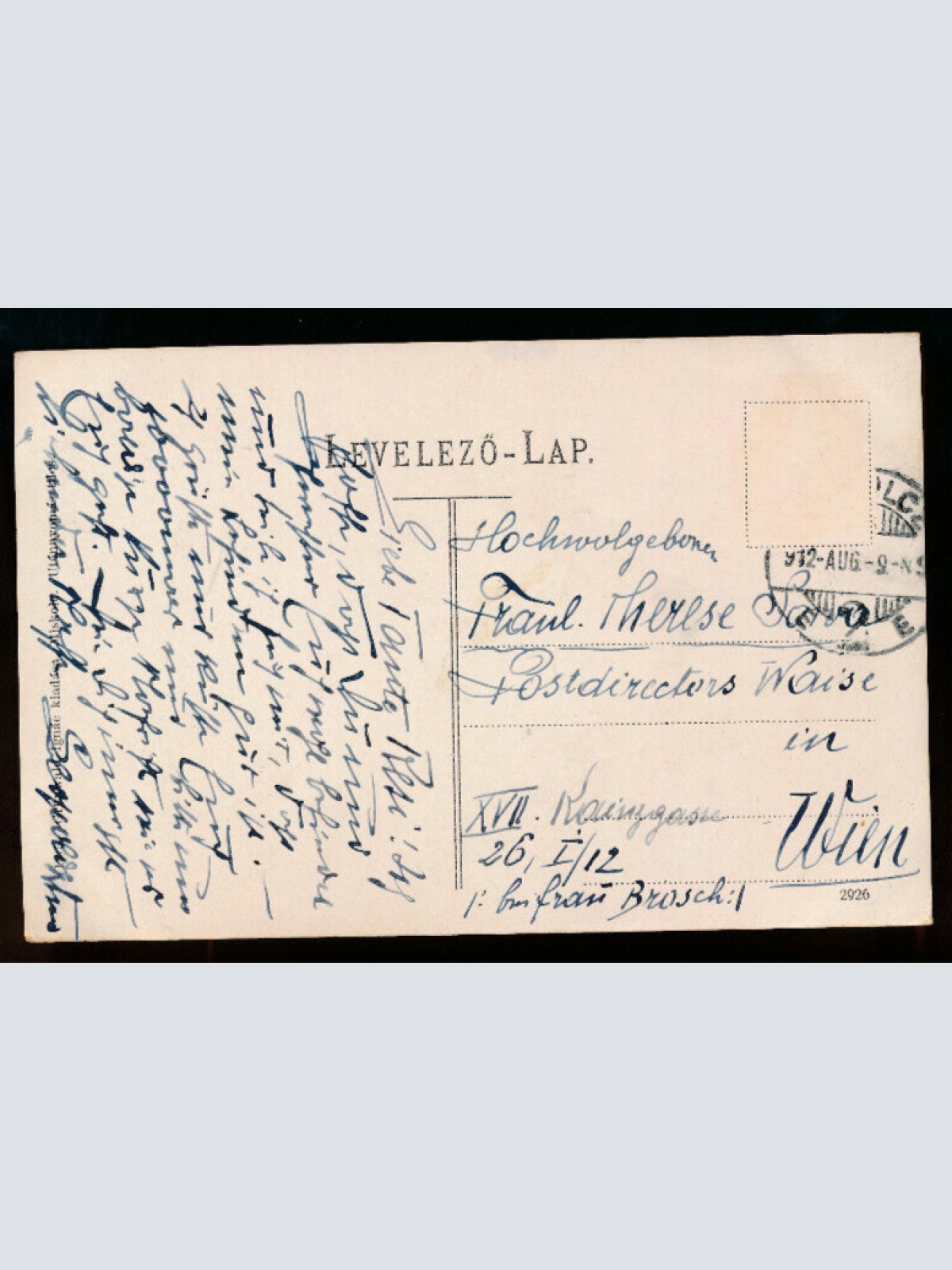 AK aus Üdvözlet Miskolcrol Ungarn (877)