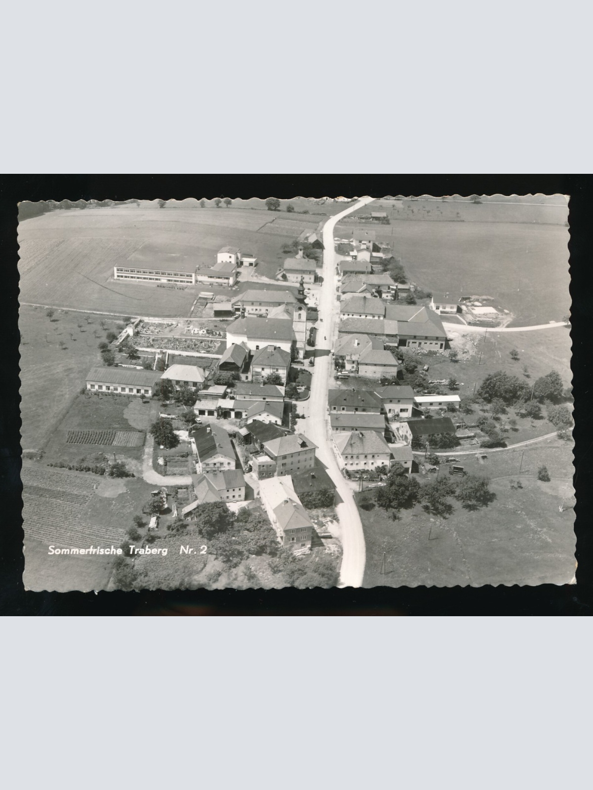 AK aus Traberg Oberösterreich Fliegeraufnahme (379)