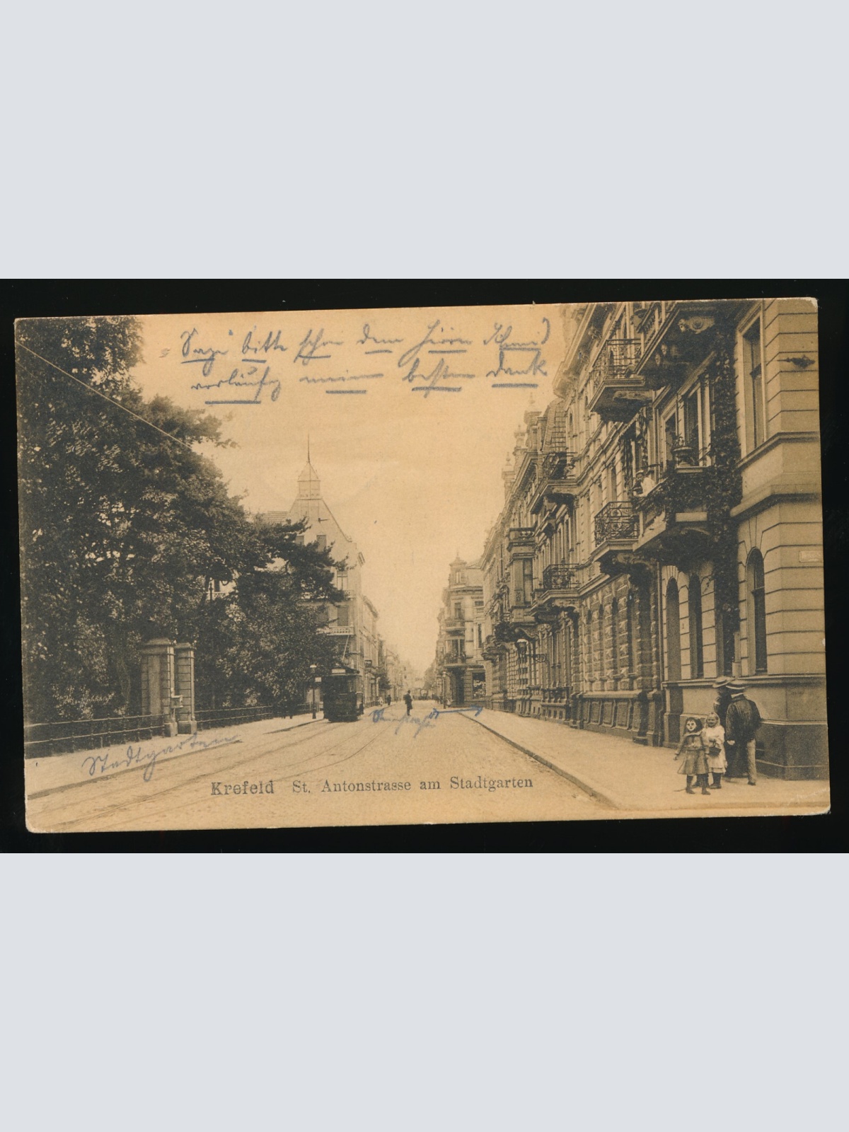 AK Krefeld St.Antonstrasse am Stadtgarten N.R.W (26)