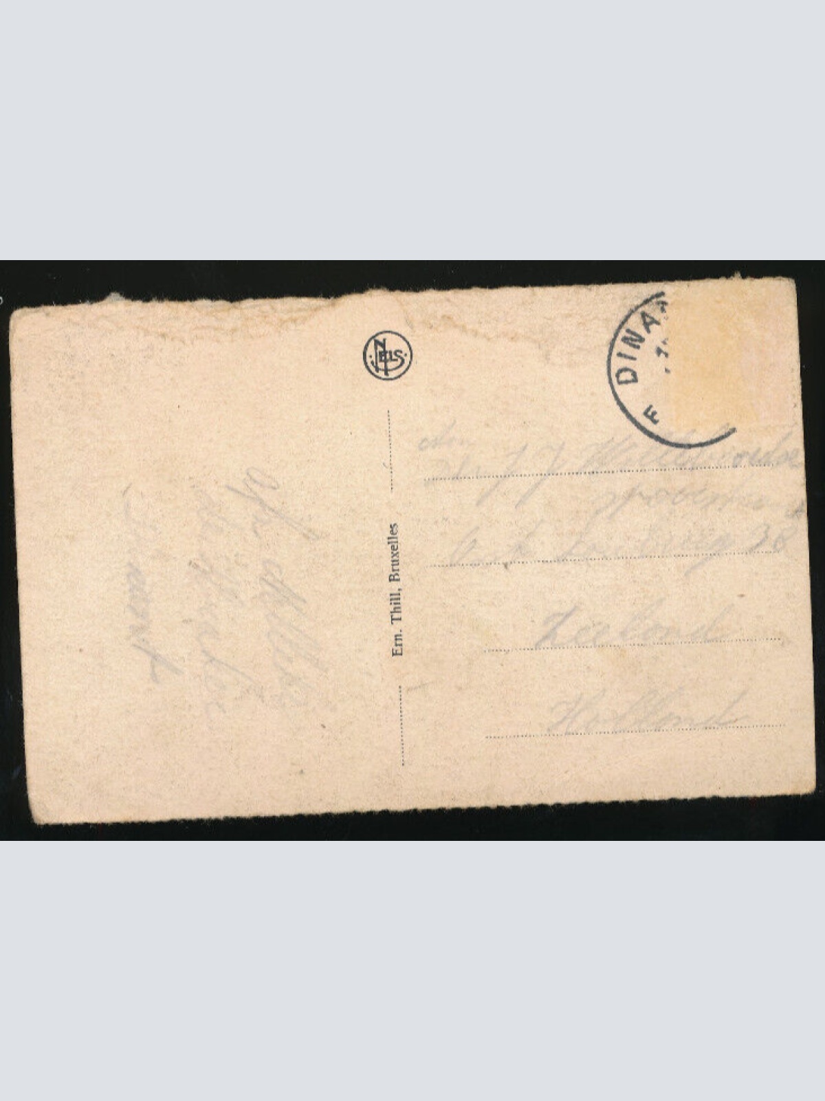 AK aus Dinant Pont Citadelle et Eglise Belgien (1113)