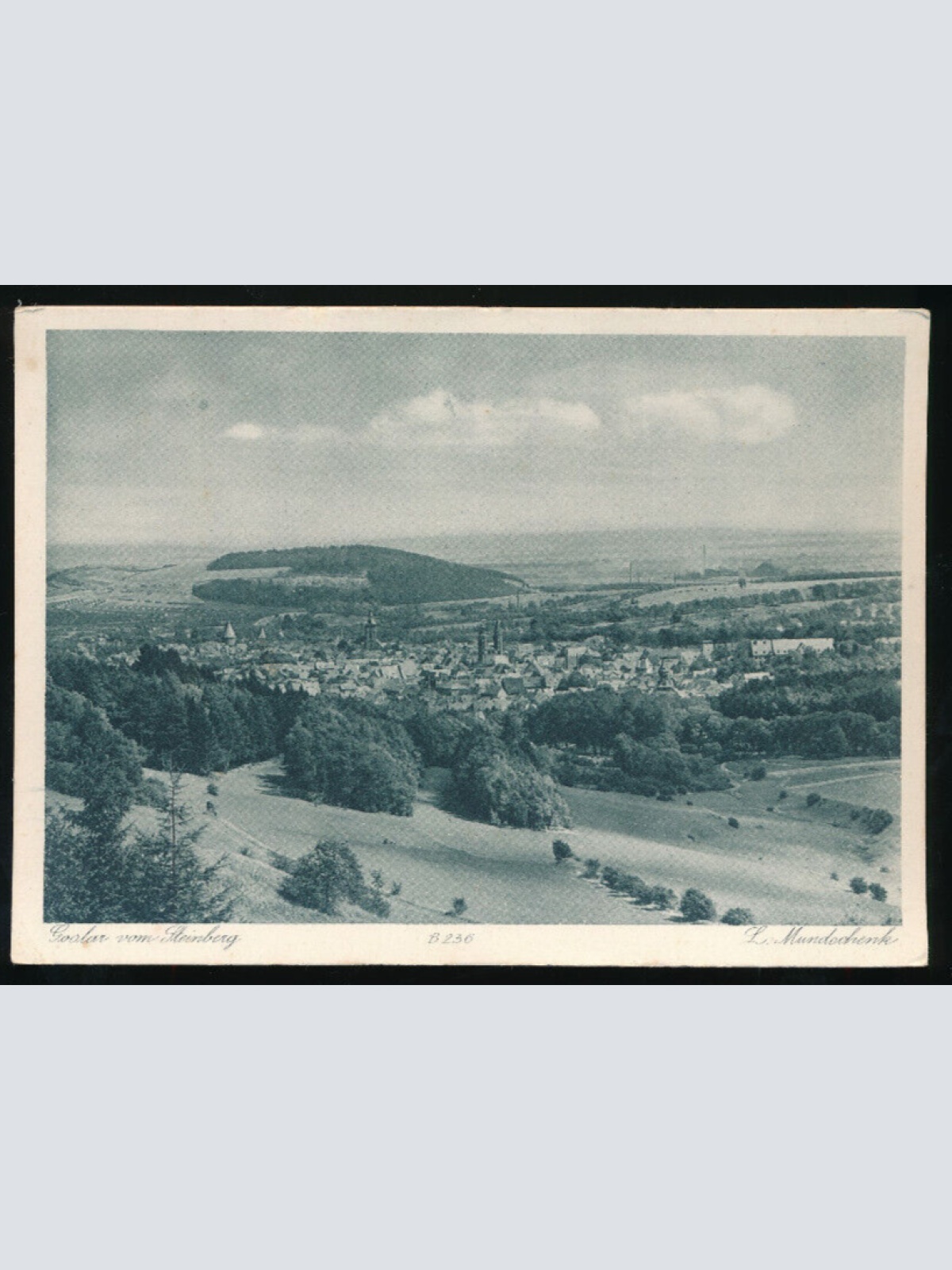 AK aus Goslar vom Gleinberg Niedersachsen (1115)