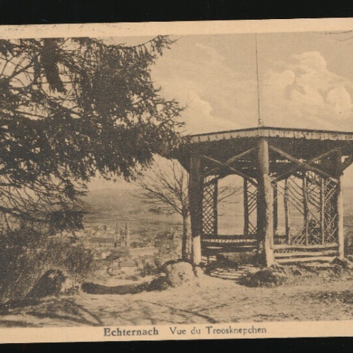 AK aus Echternach Vue du Troosknepchen Luxemburg (1106)