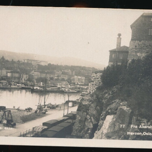 AK aus Oslo Fra Akershus Havnen Norwegen (1139)