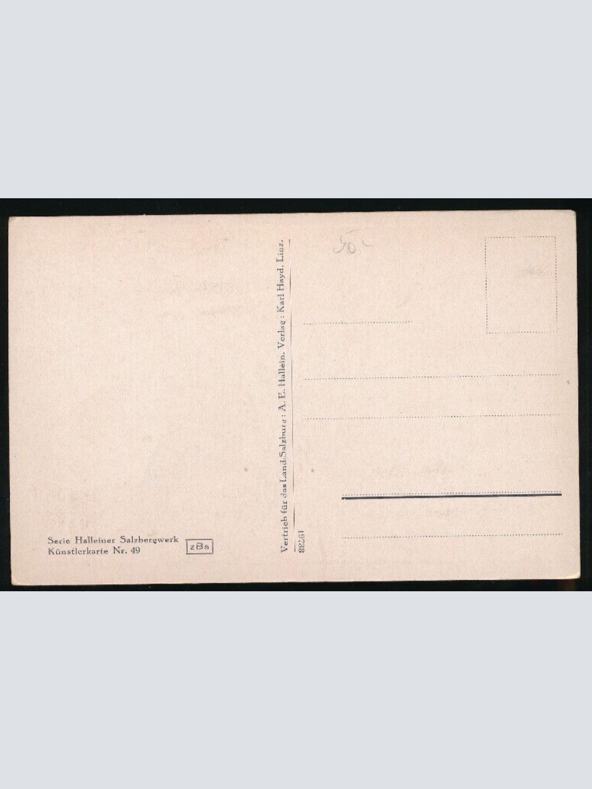 AK Salzbergwerk Dürrnberg bei Hallein Häuer bei der Arbeit Salzburg (1042)