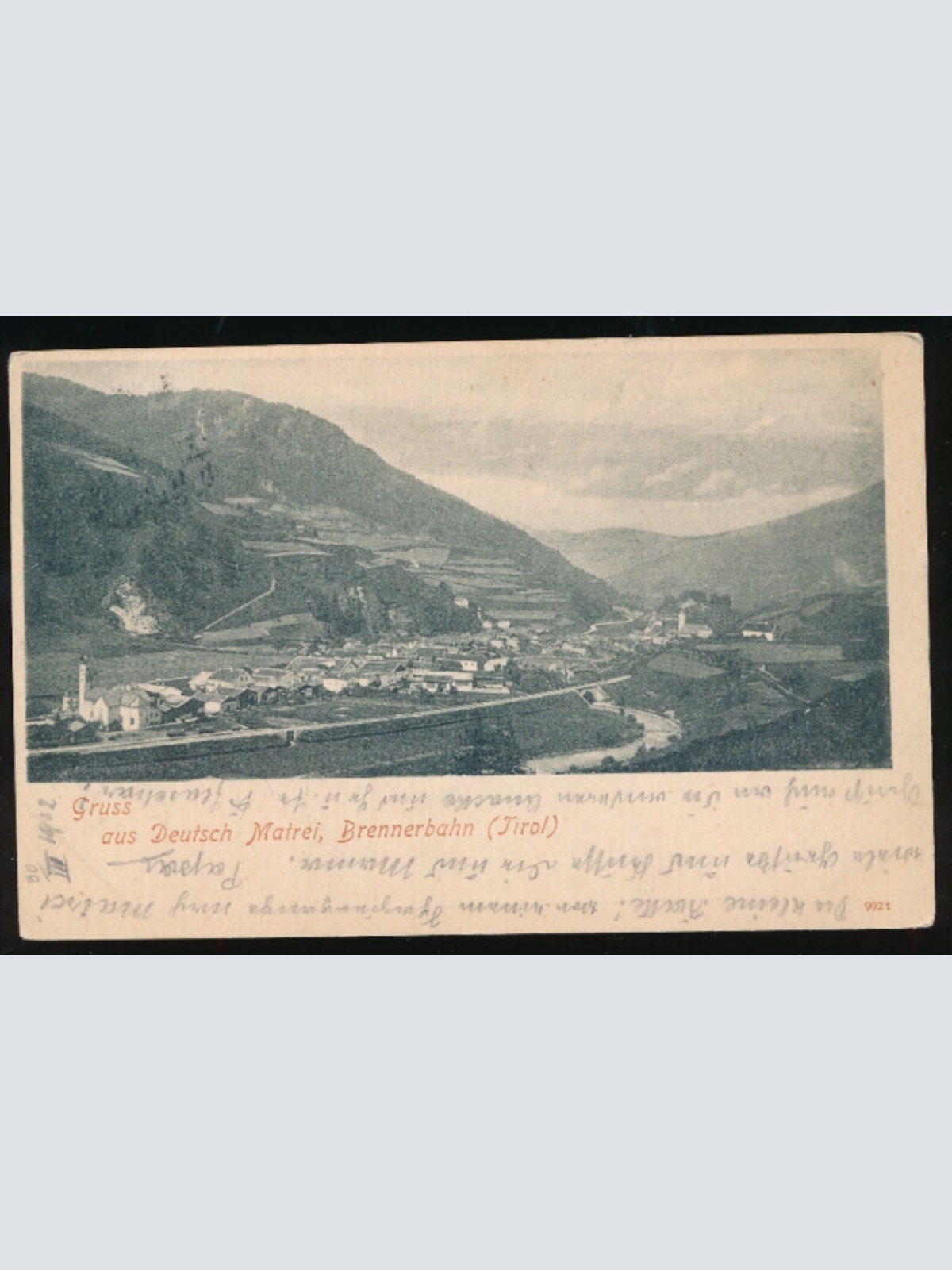 AK aus Matrei am Brenner Tirol (1040)