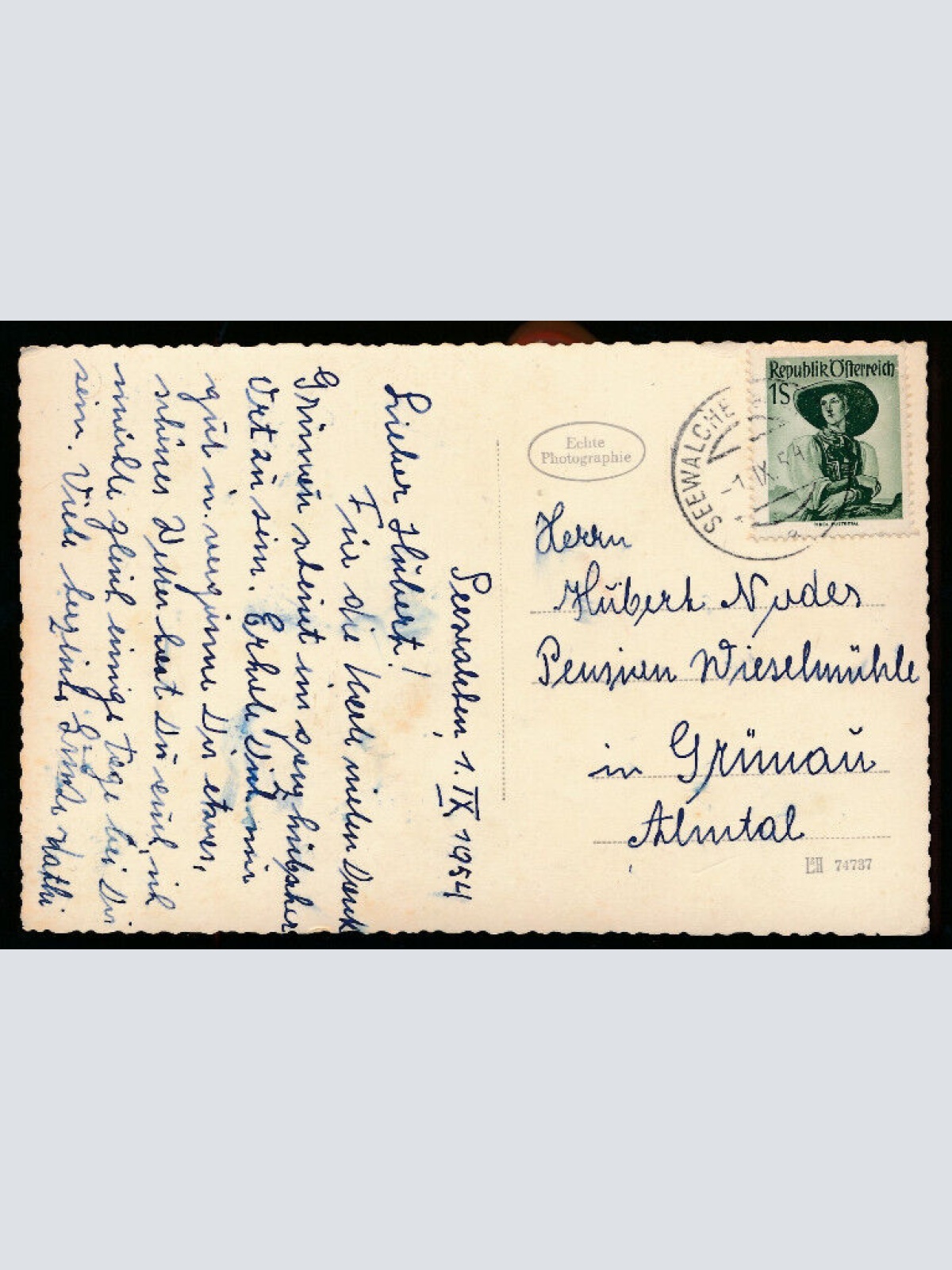 AK aus Seewalchen am Attersee Oberösterreich (1075)