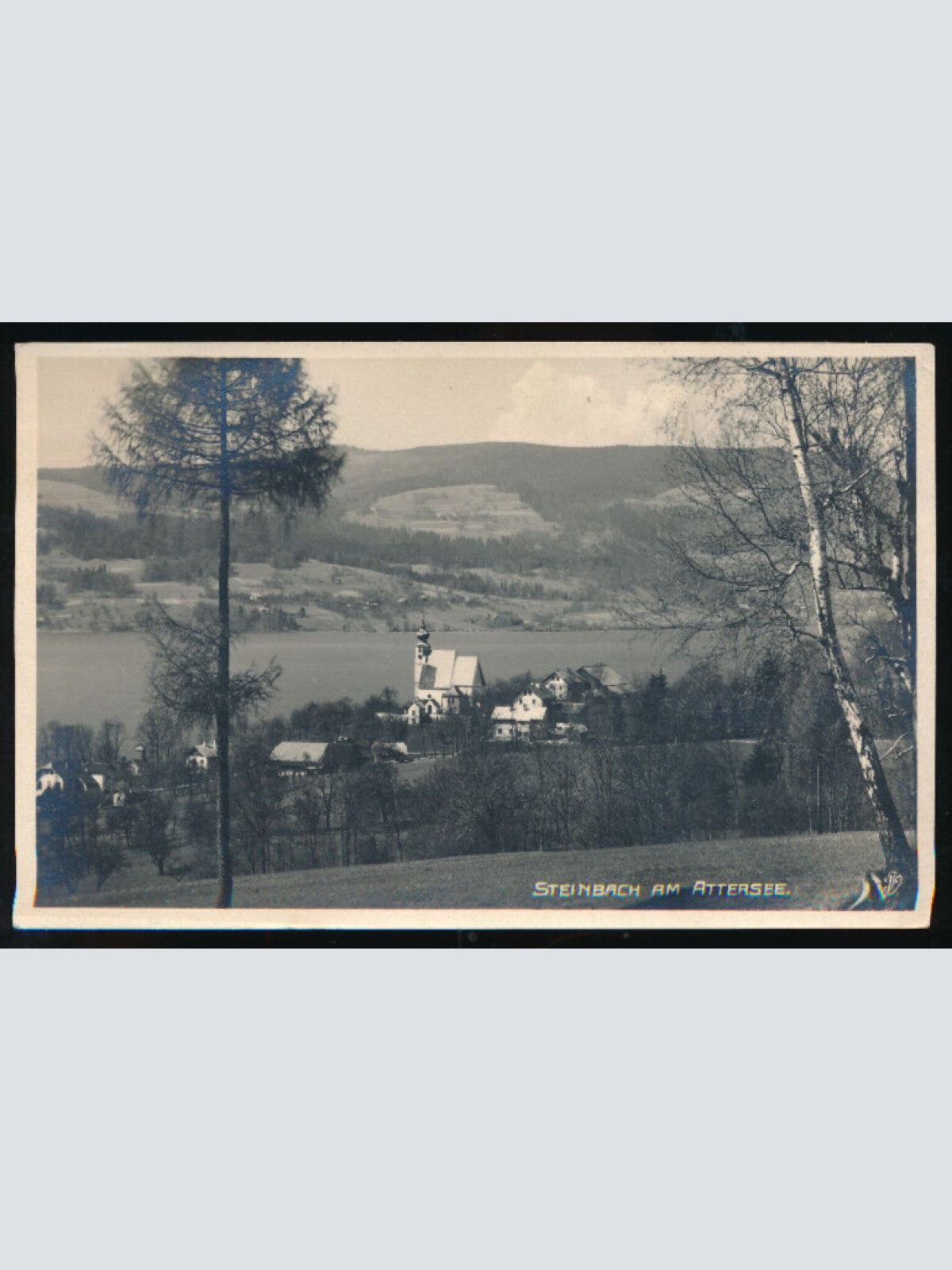 AK aus Steinbach am Attersee Oberösterreich (1077)