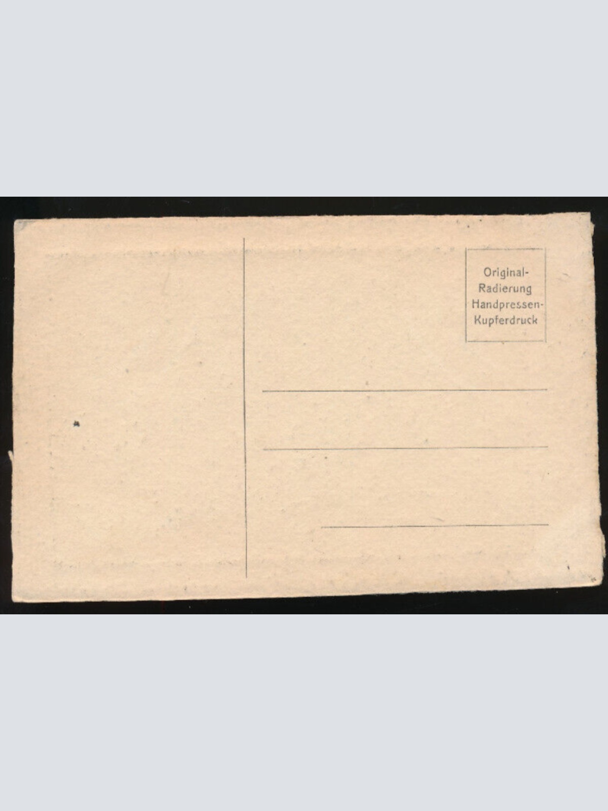 Radierungs-Karte aus Innsbruck Maria Theresienstrasse Tirol (1069)