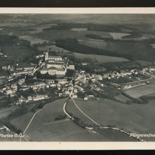 AK aus St.Florian Fliegeraufnahme Oberösterreich (1067)