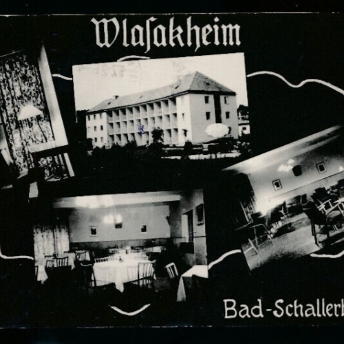 AK aus Bad Schallerbach mit Wlasakheim Oberösterreich (1045)