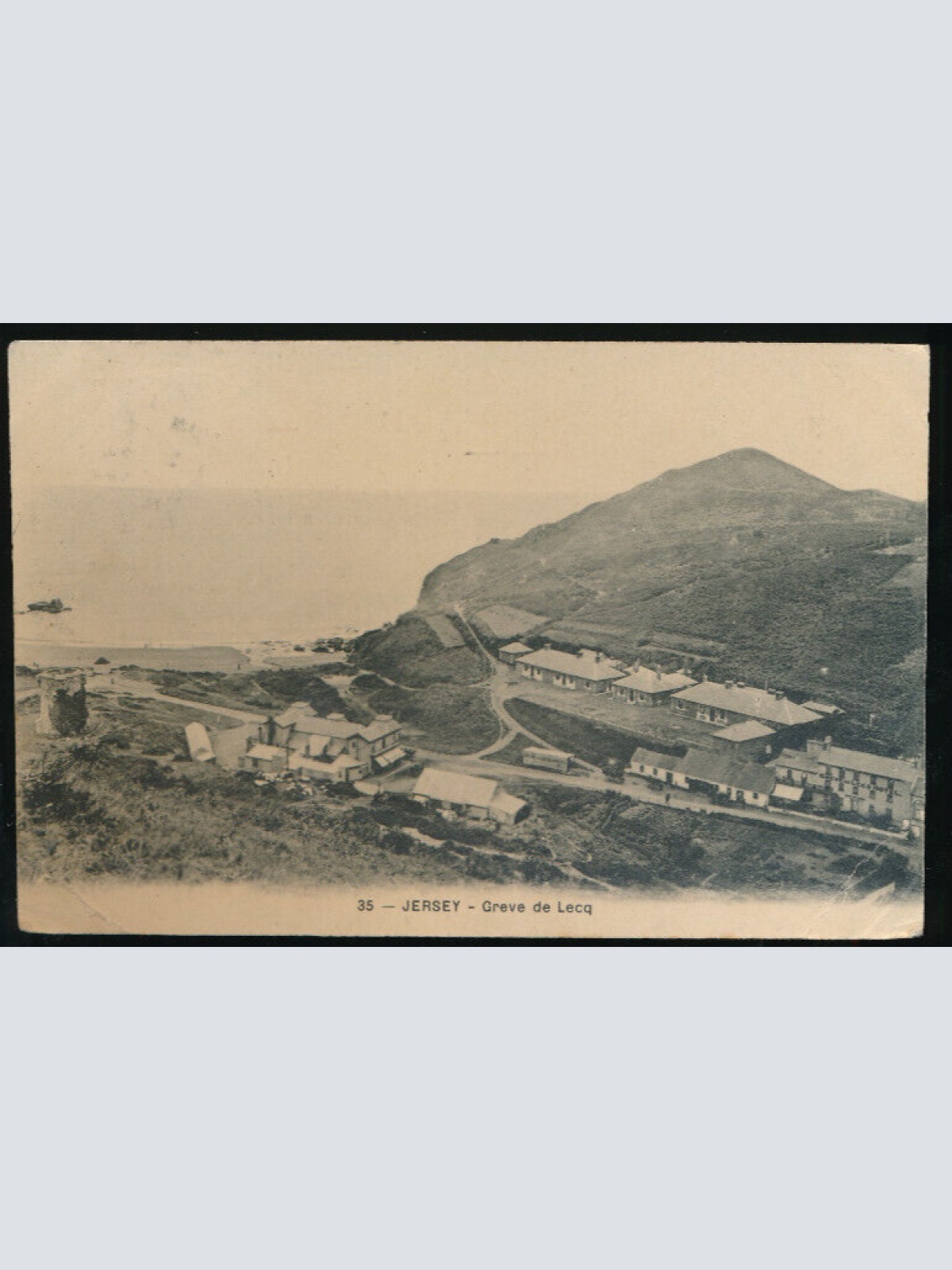 AK aus Jersey Greve de Lecq (Kanalinseln) (837)