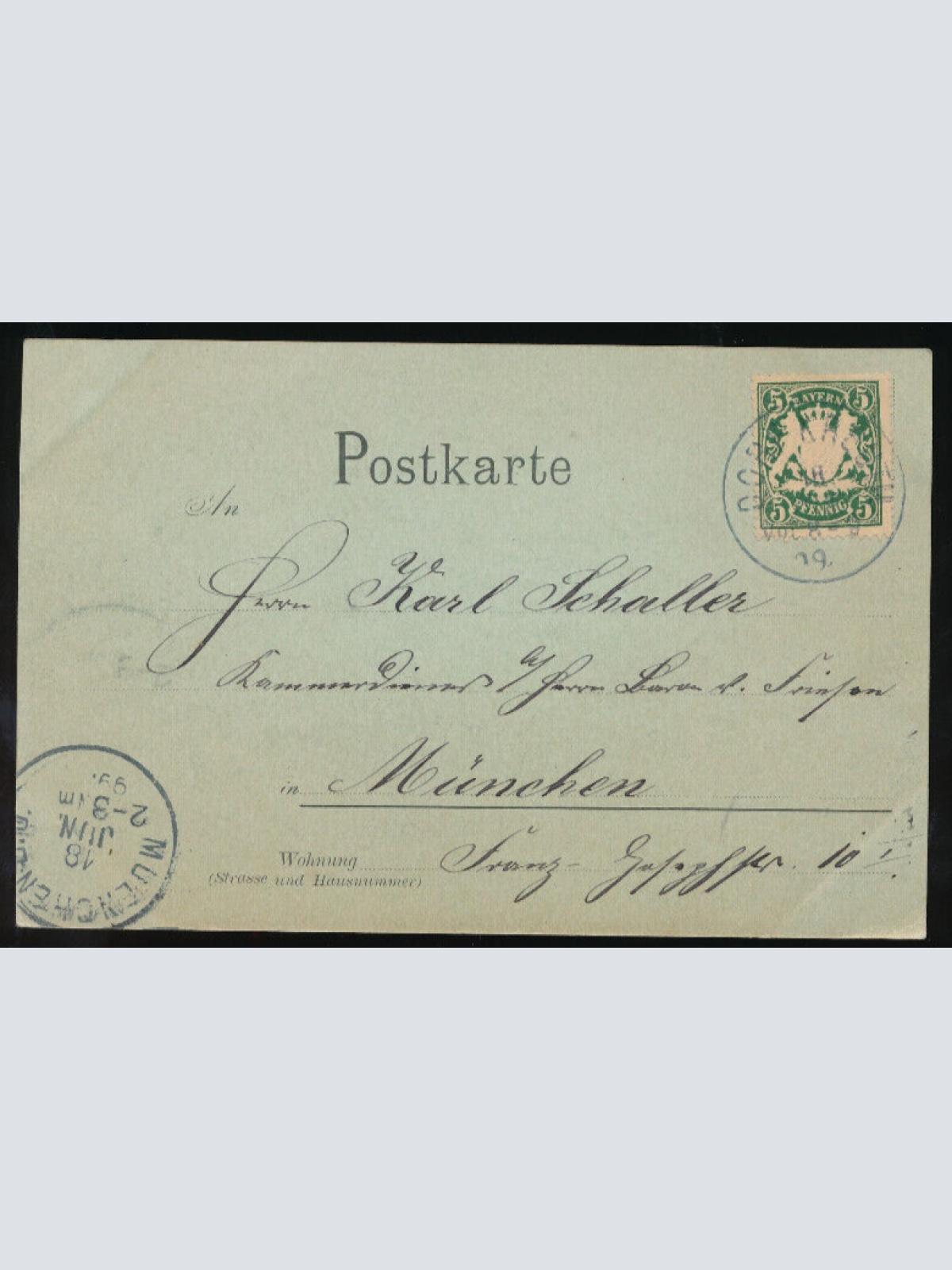 AK gruss aus Dorf Kreuth Bayern (833)