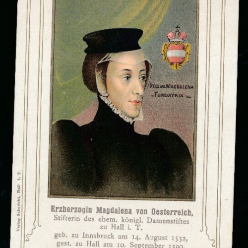 AK von der Erzherzogin Magdalena von Österreich  (1469)