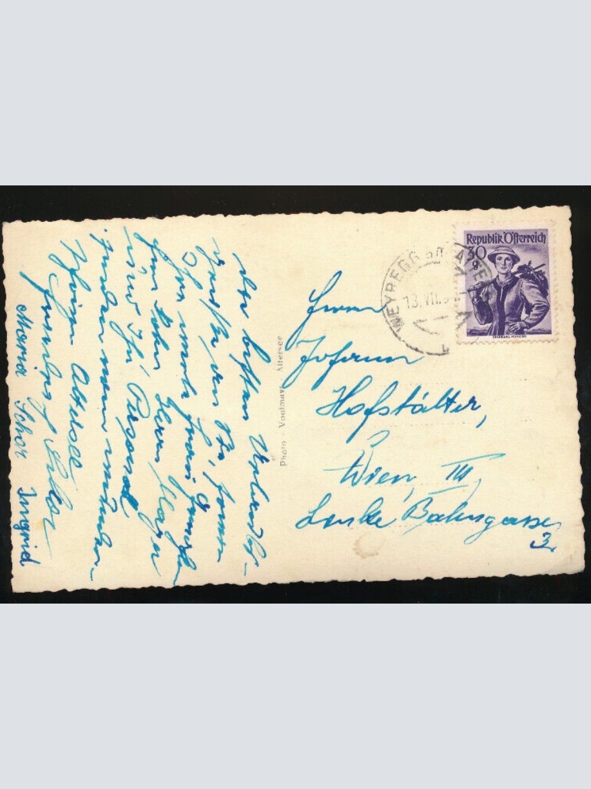 AK aus Weyregg am Attersee Oberösterreich (1448)