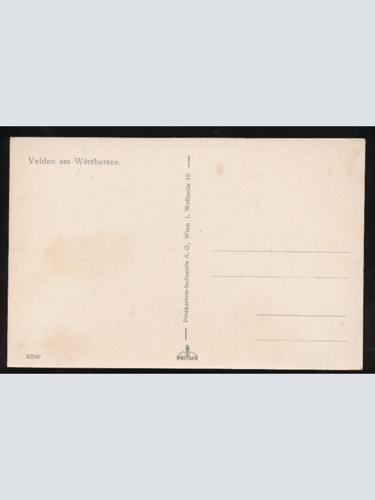 AK aus Velden am Wörthersee Kärnten (1428)