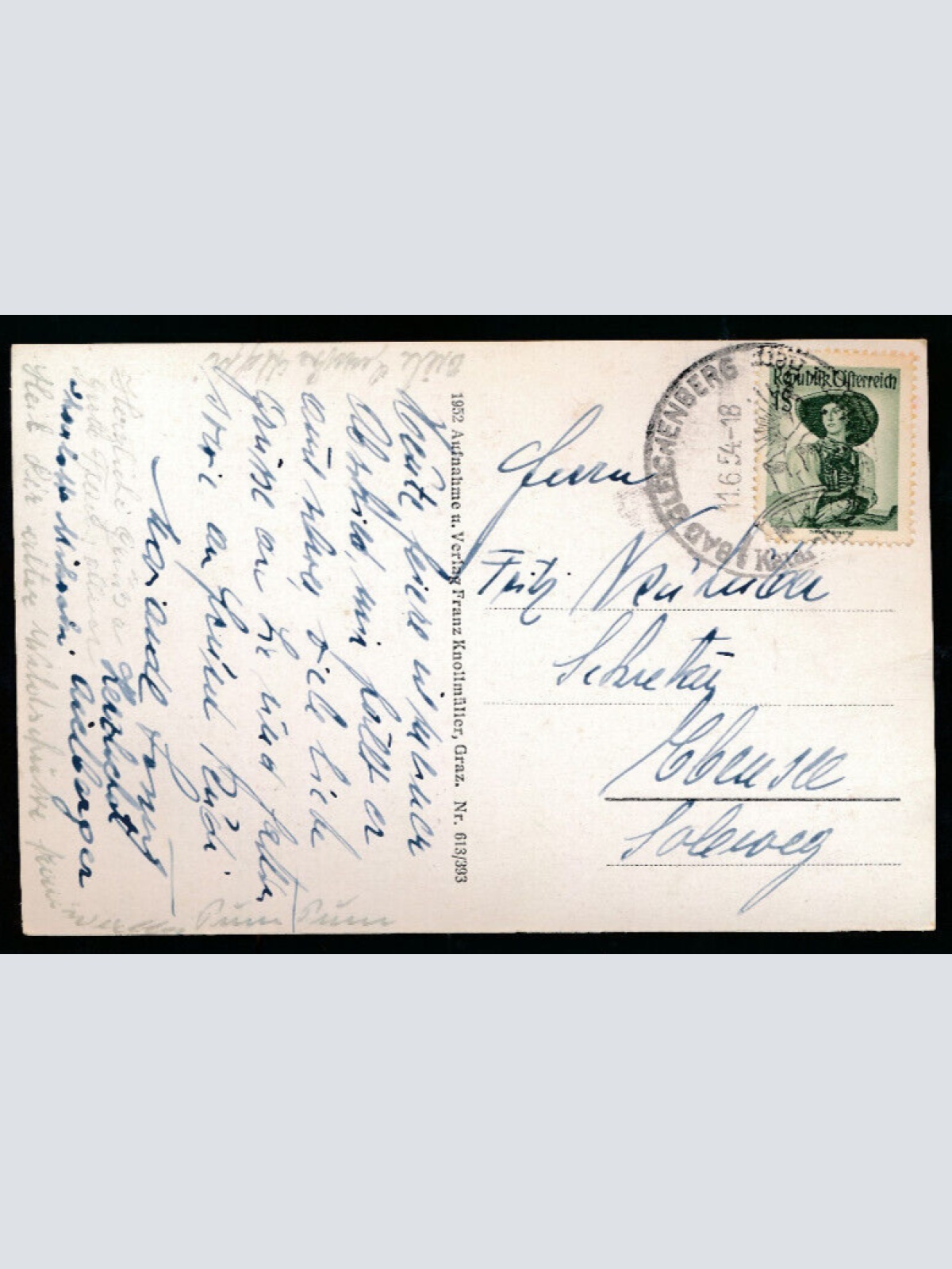 AK aus Bad Gleichenberg mit Restaurant Steiermark (1458)