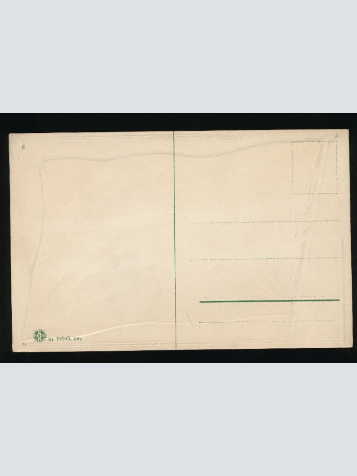 Präge-Karte Flaggen - Flaggs, Deutschland - Allemagne (335)