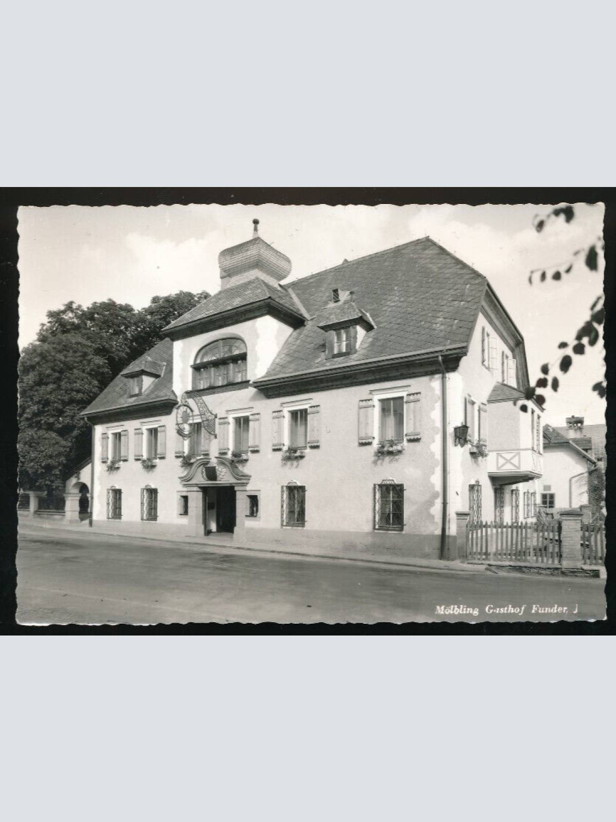 AK aus Mölbing Gasthof Funder Kärnten (1496)