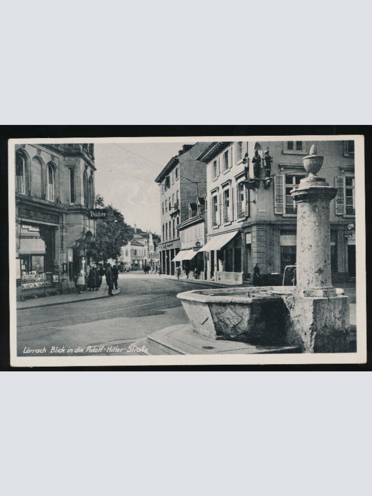 AK aus Lörrach mit A.H. Straße Baden-Württemberg (775)