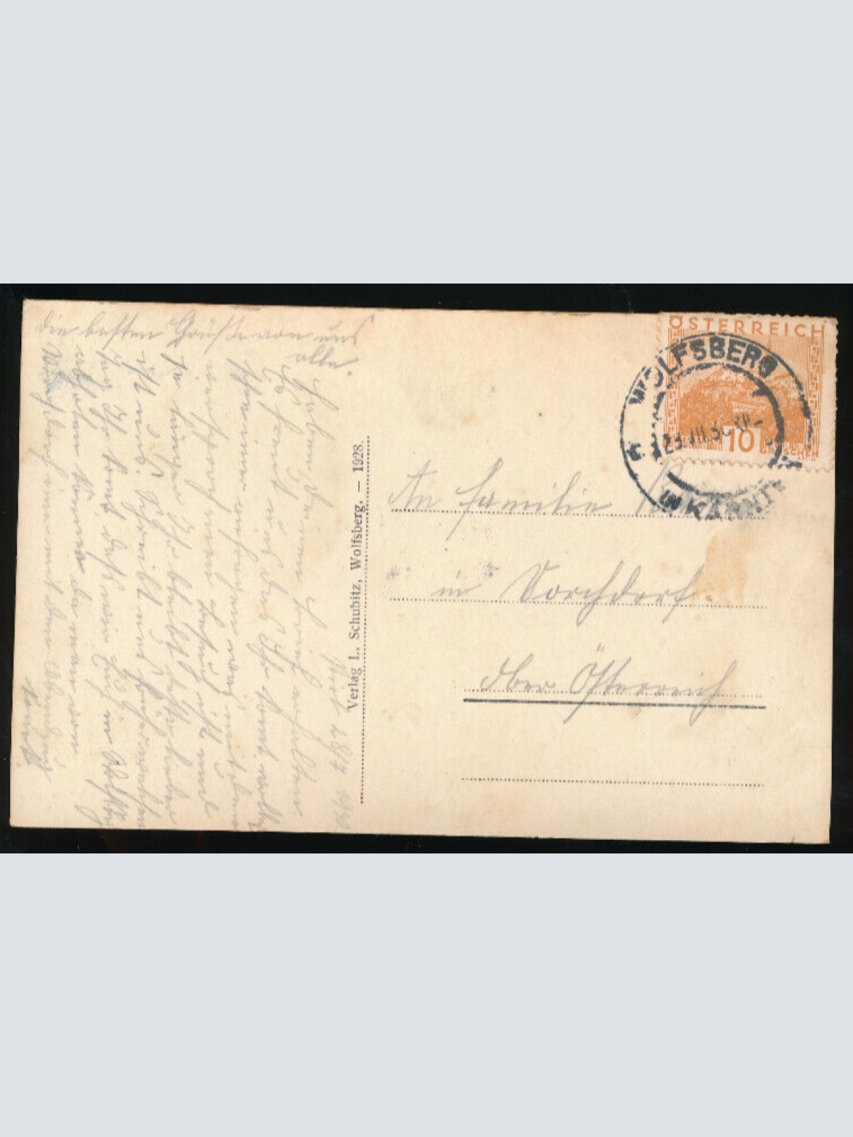 AK aus Wolfsberg mit Jahn - Atelier Rudolf Parak Kärnten (778)