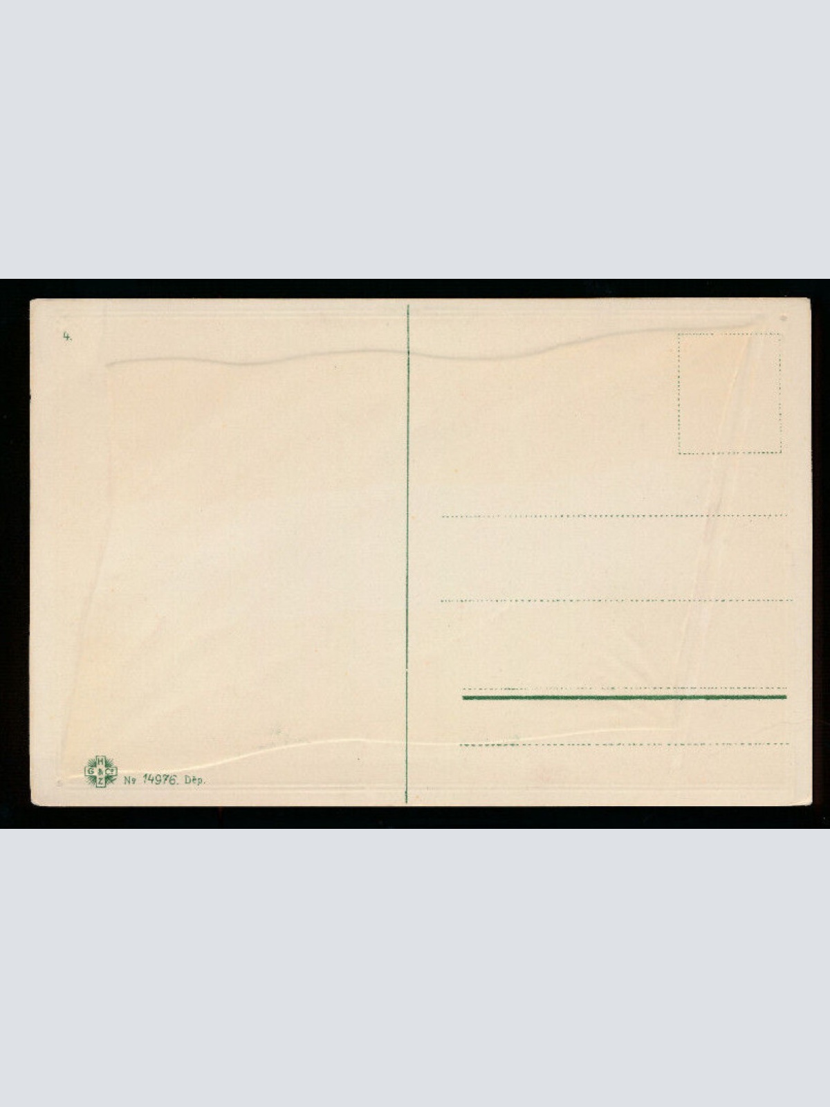 Präge-Karte Flagge - Flaggs Niederland - Pays - Bas Flagge auf AK (458)
