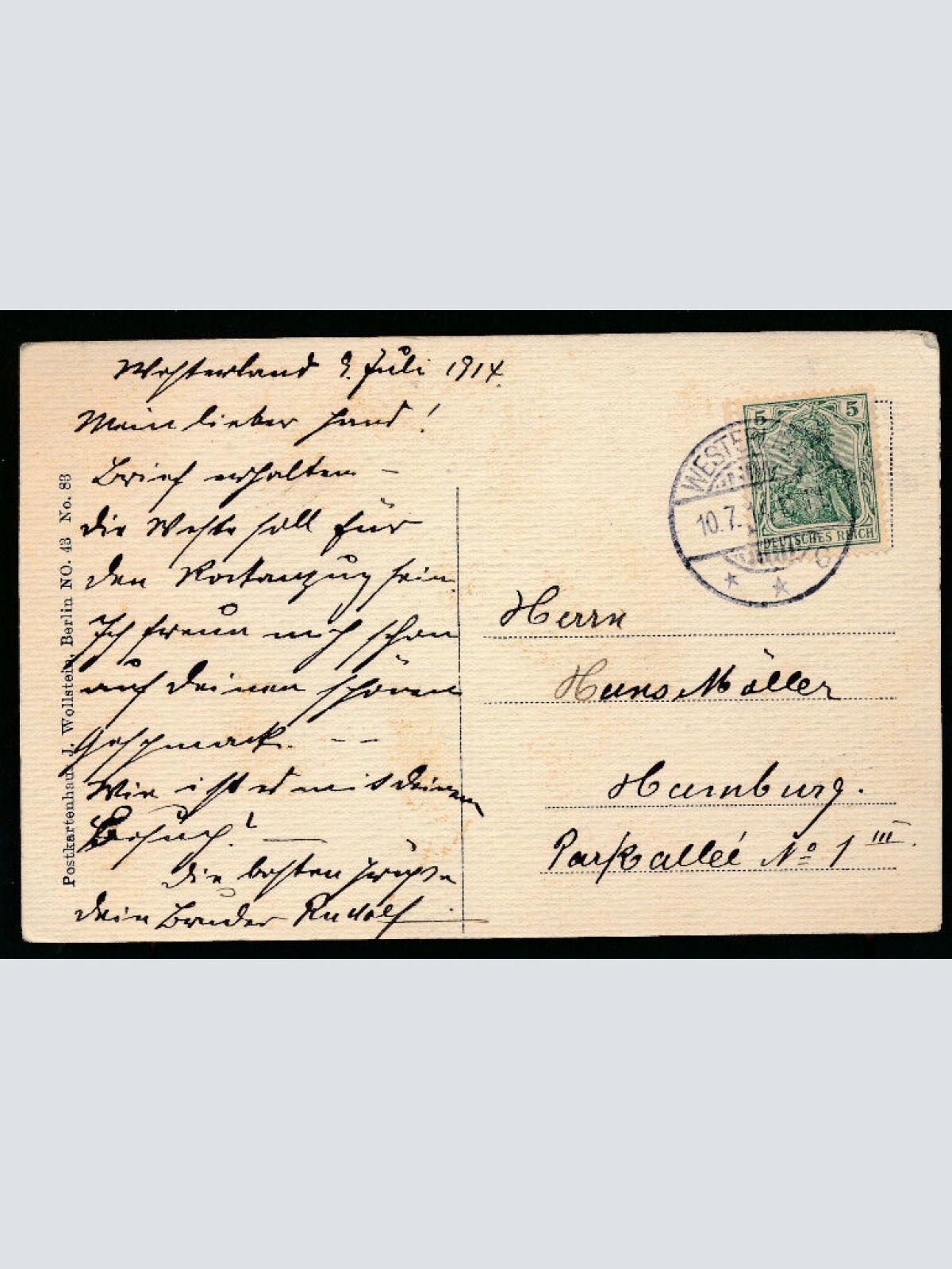 AK aus Westerland Schleswig-Holstein (1289)