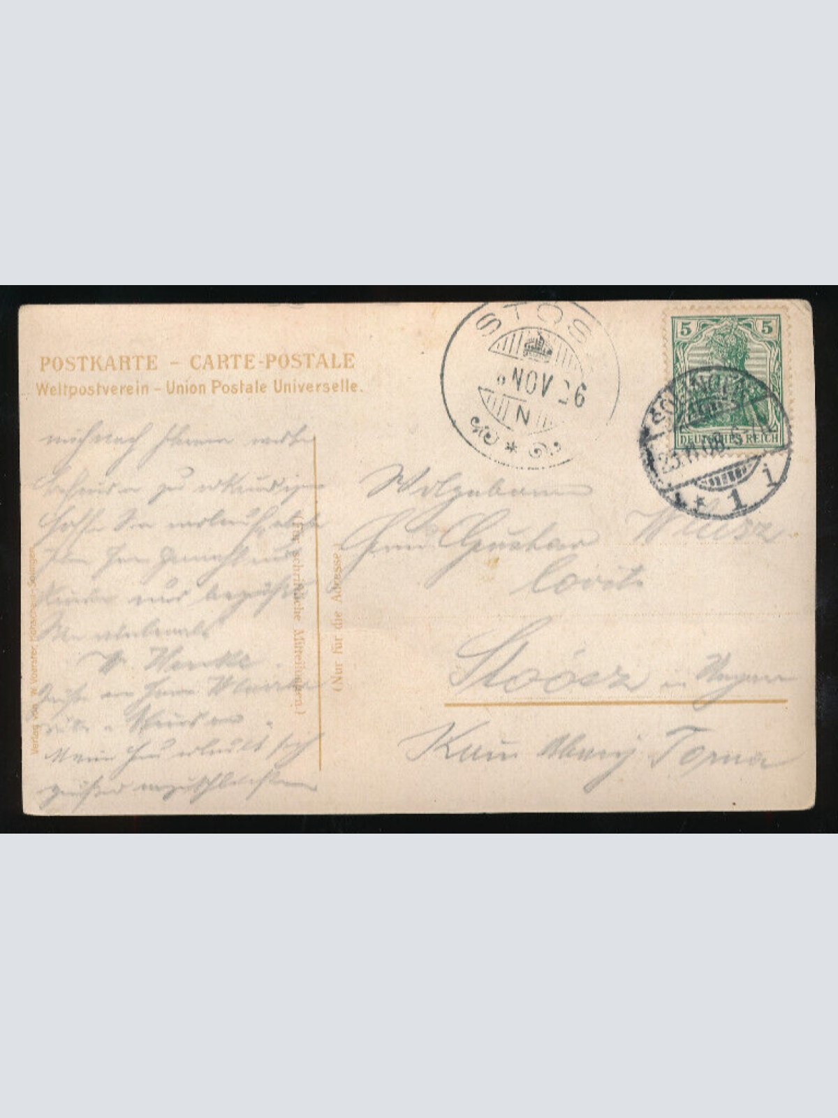 AK aus Solingen Talsperre mit 3 millionen cbm Wasser Nordrhein-Westaflen (1288)