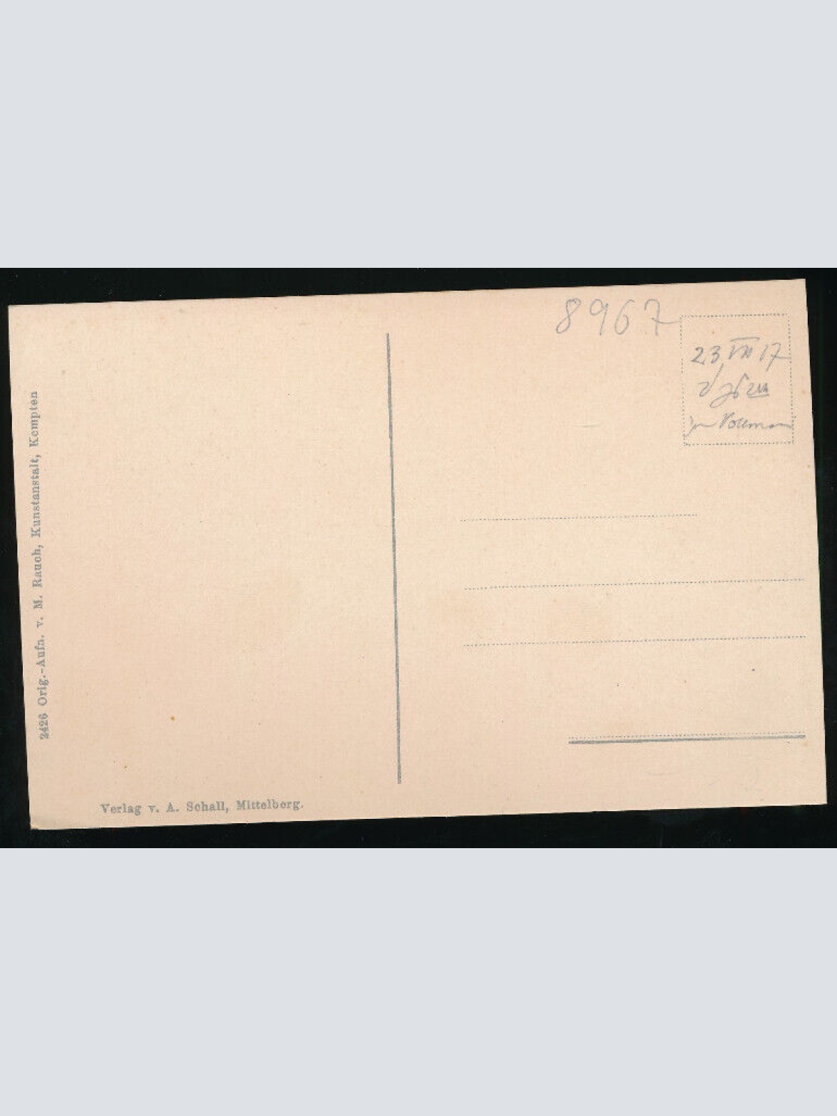 AK aus Mittelberg - Höhenluftkurort Vorarlberg (1379)