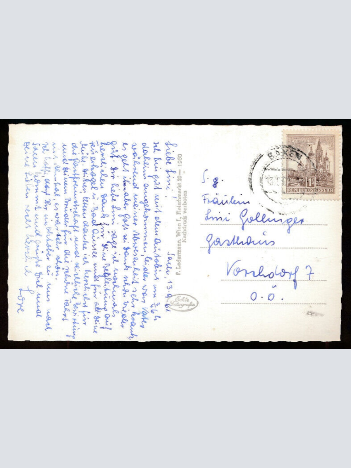 AK aus Saxen Oberösterreich (1411)