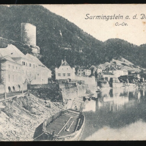 AK aus Sarmingstein an der Donau Oberösterreich (1407)
