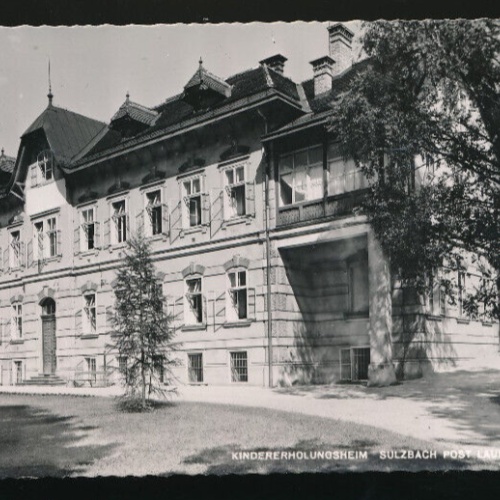 AK aus Sulzbach Kindererholungsheim Oberösterreich (1695)