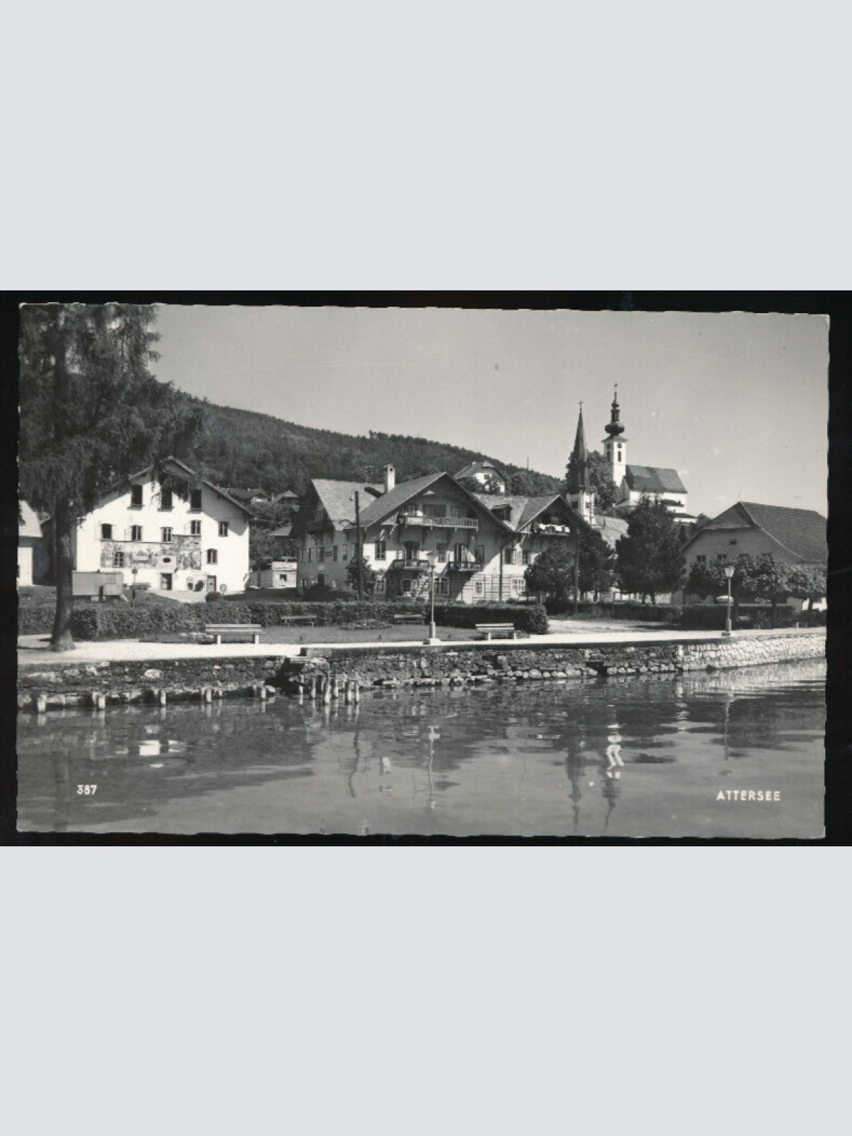 AK aus Attersee Oberösterreich (1588)