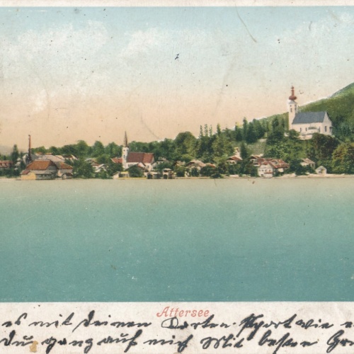 AK vom Attersee Oberösterreich (1582)