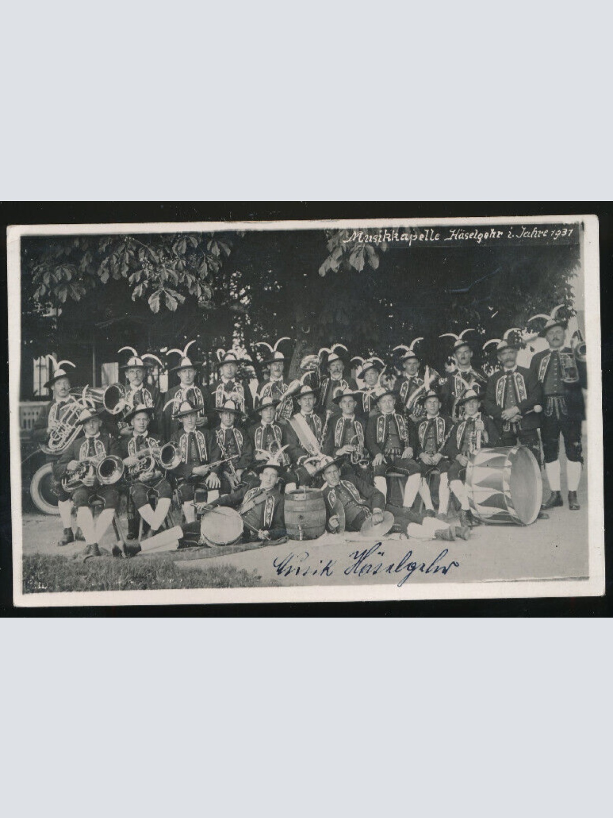 AK von der Musikkapellen in Häselgehr Tirol (1611)