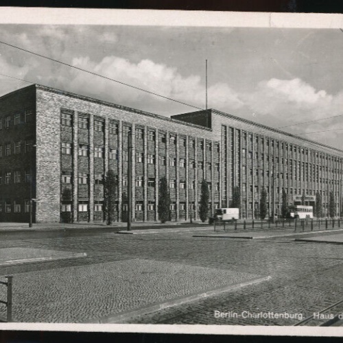 AK aus Berlin Charlottenburg Haus des Rundfunks (1625)