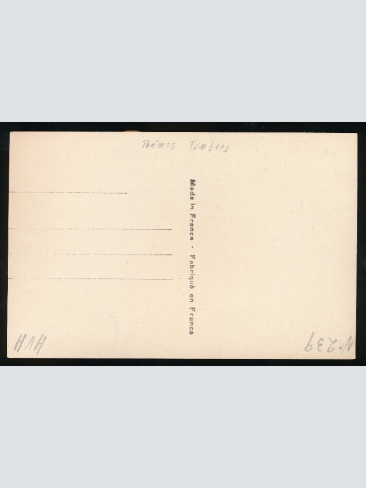 AK Briefmarkensprache Niederlande (1239)