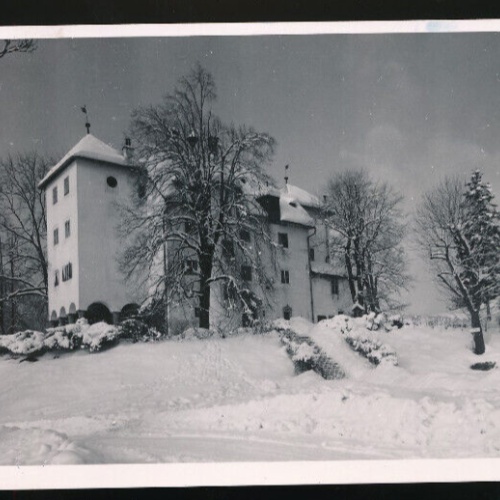 AK aus Kitzbühel Schloss Lebenberg Winterkarte Tirol (1192)