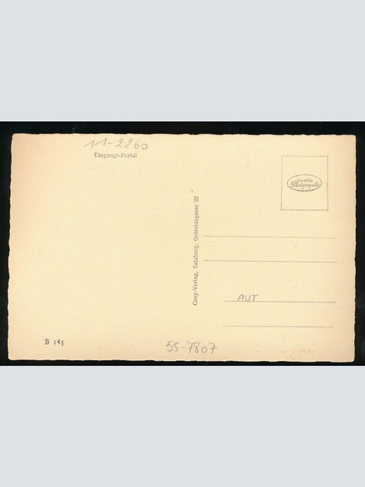 AK aus St.Wolfgang mit Hotel Weisses Rössl (1219)