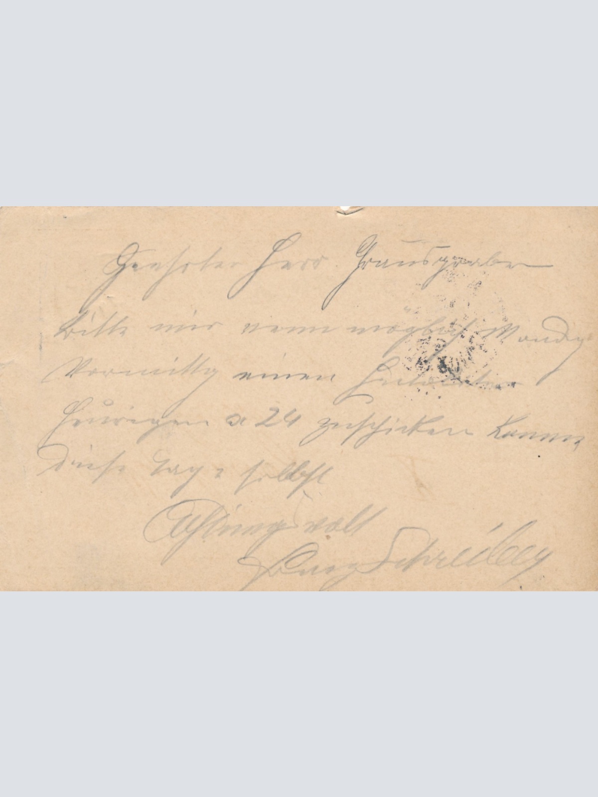 2 Kreuzer Ganzsachen - Karte aus Wigstadtl (16362)